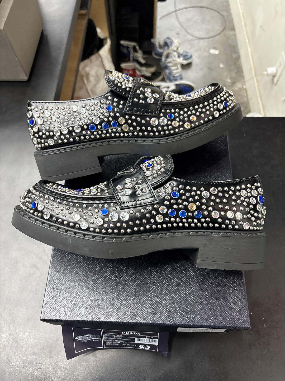 Prada Jewel Loafer - 8.5M**