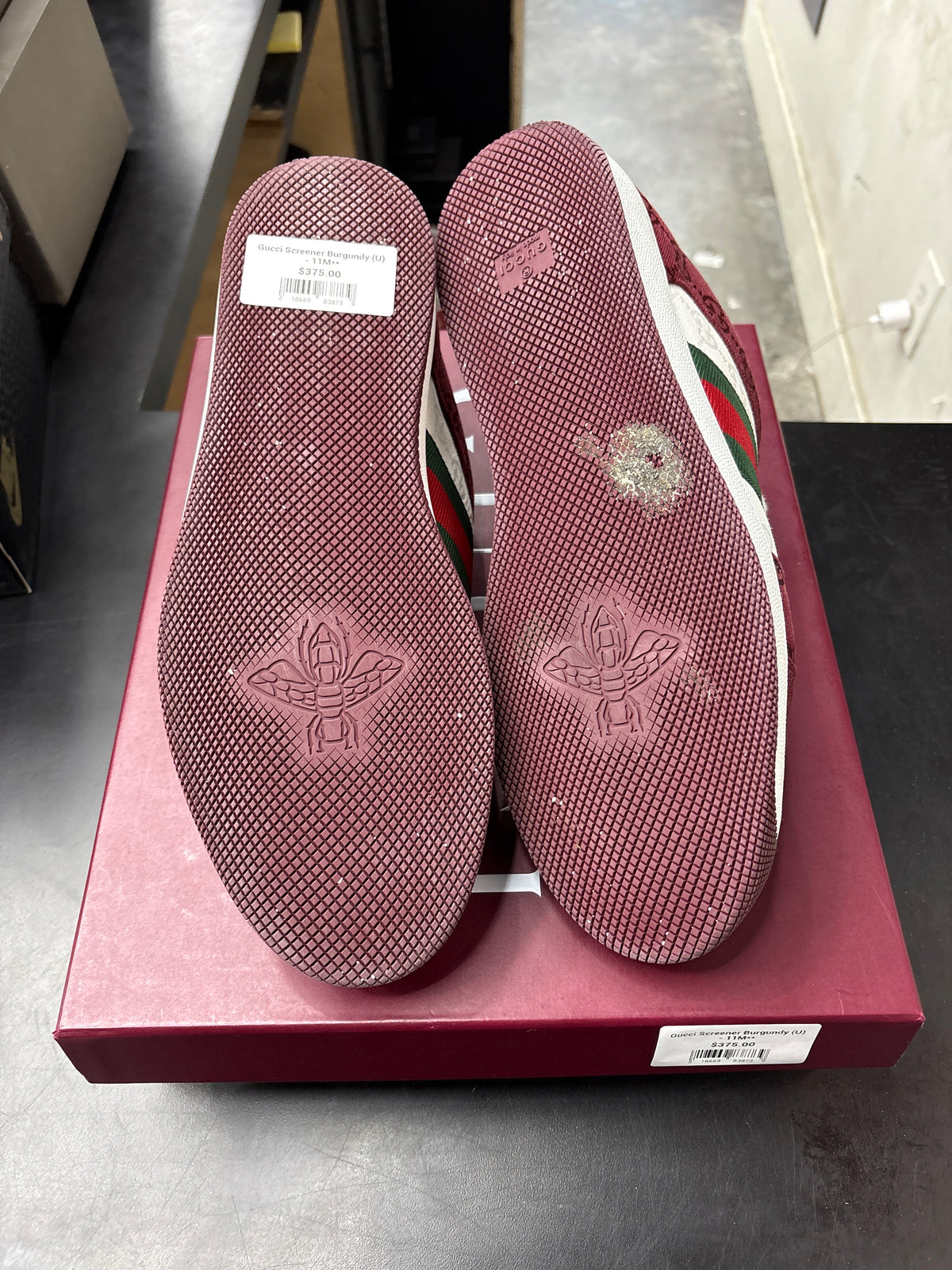 Gucci Screener Burgundy (U) - 11M**