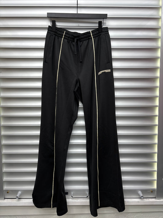 Spider Black Trackpant - Medium