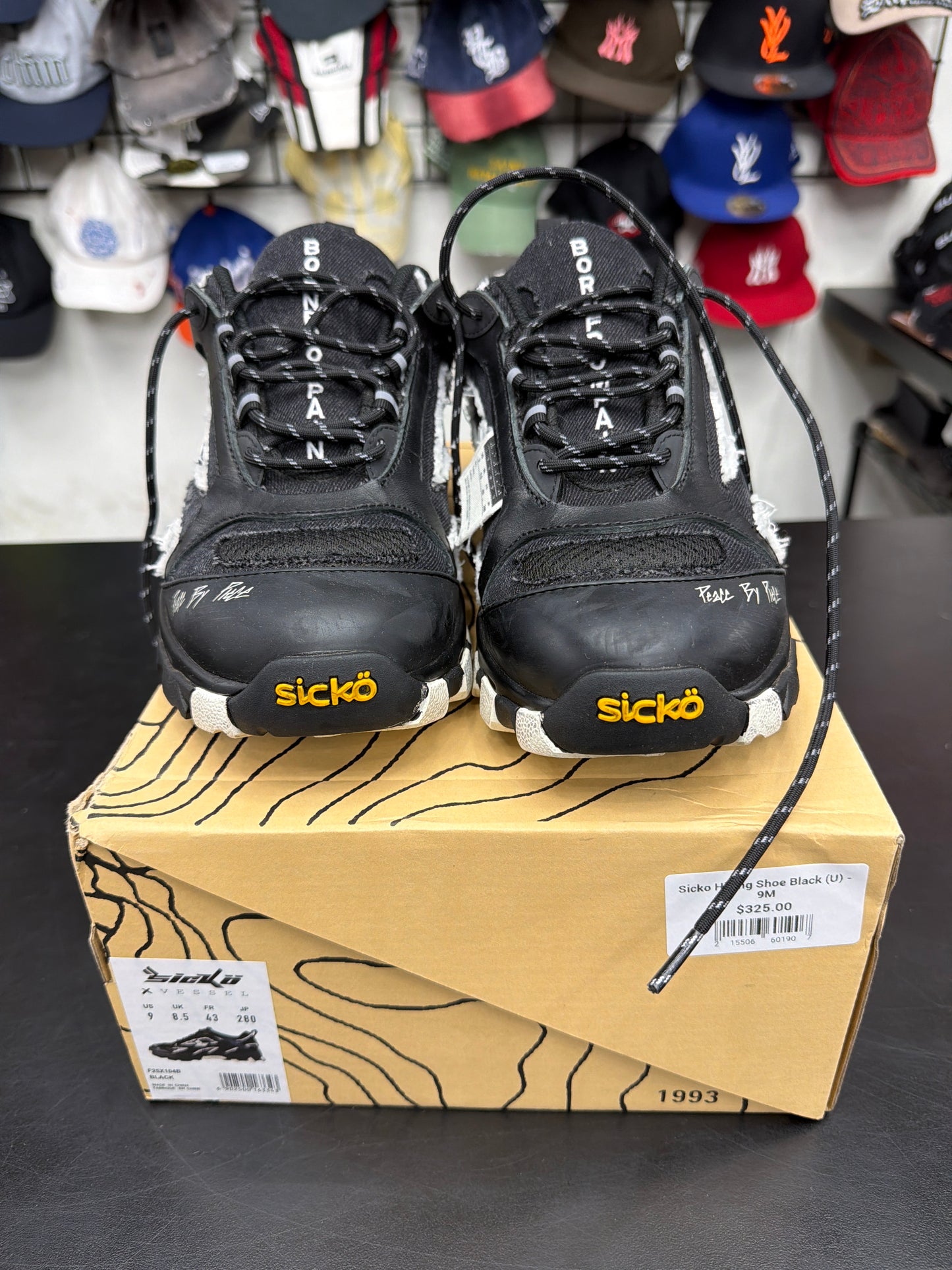 Sicko Hiking Shoe Black (U) - 9M