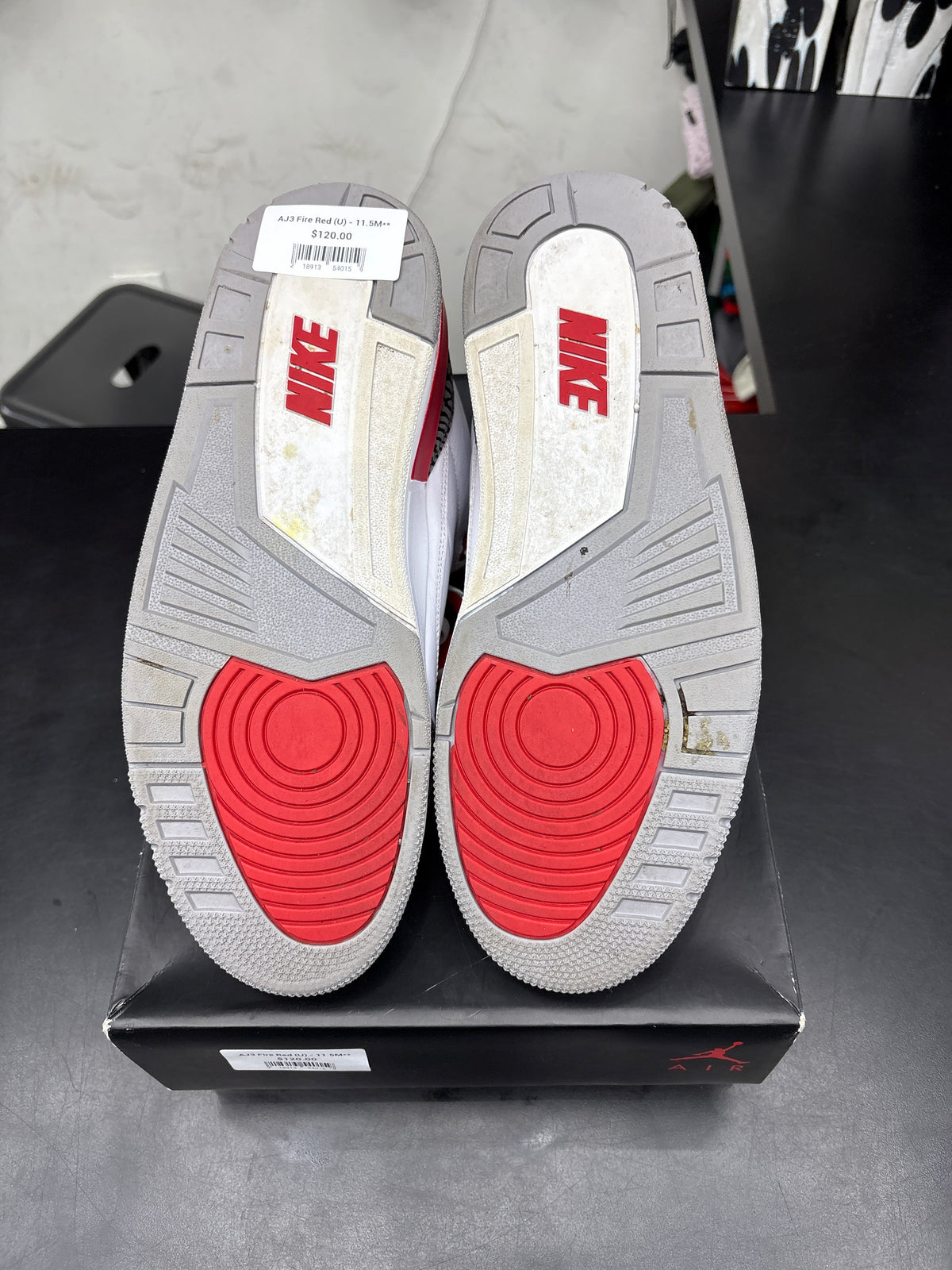 AJ3 Fire Red (U) - 11.5M**
