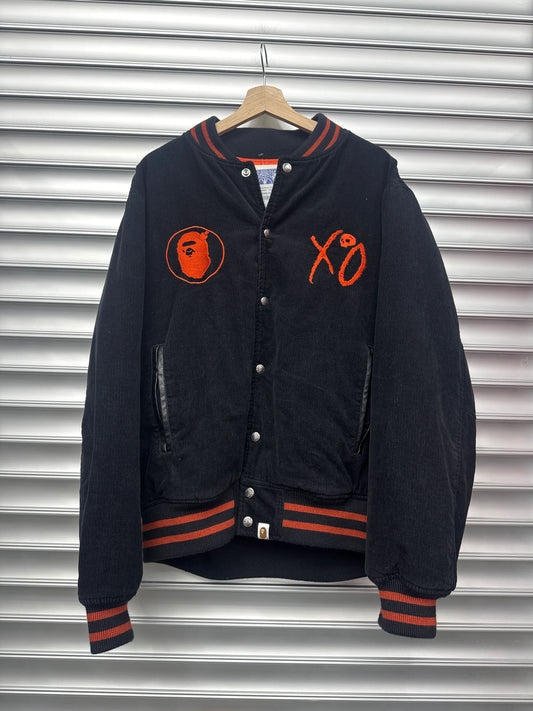 Bape Corduroy Orange Jacket - 2XL