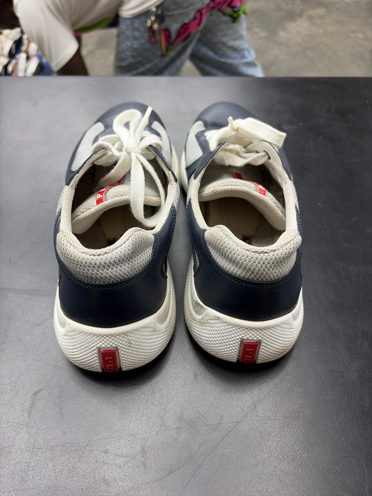 Prada American Cup Navy Leather (U) - 11M (NB)