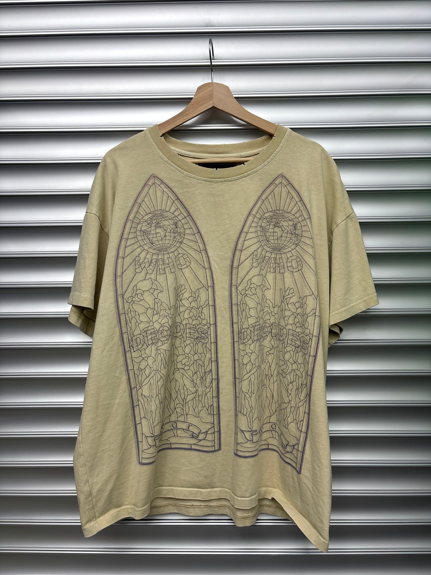 Who Decides War Heart On Fire Tee - XL