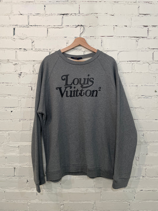 Louis Vuitton Nigo Grey Sweater - XL