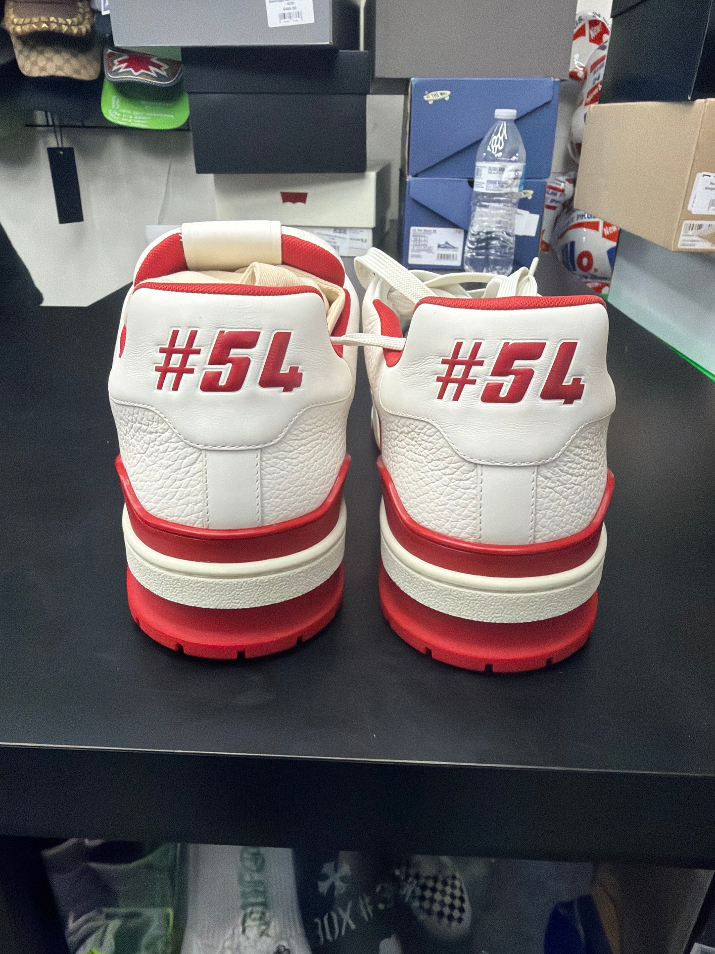 Louis Vuitton Trainer Red #54 - 14M (NB)