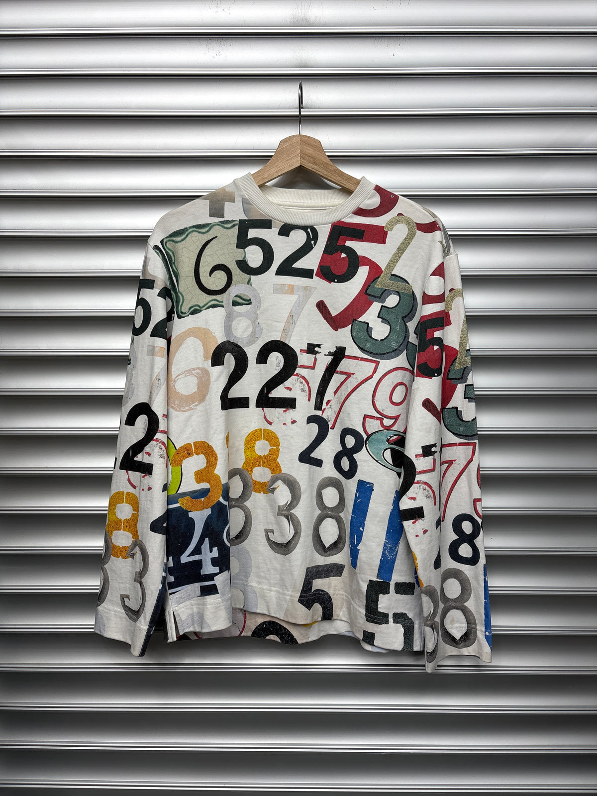 Aris Tatalovich Numbers Longsleeve - M