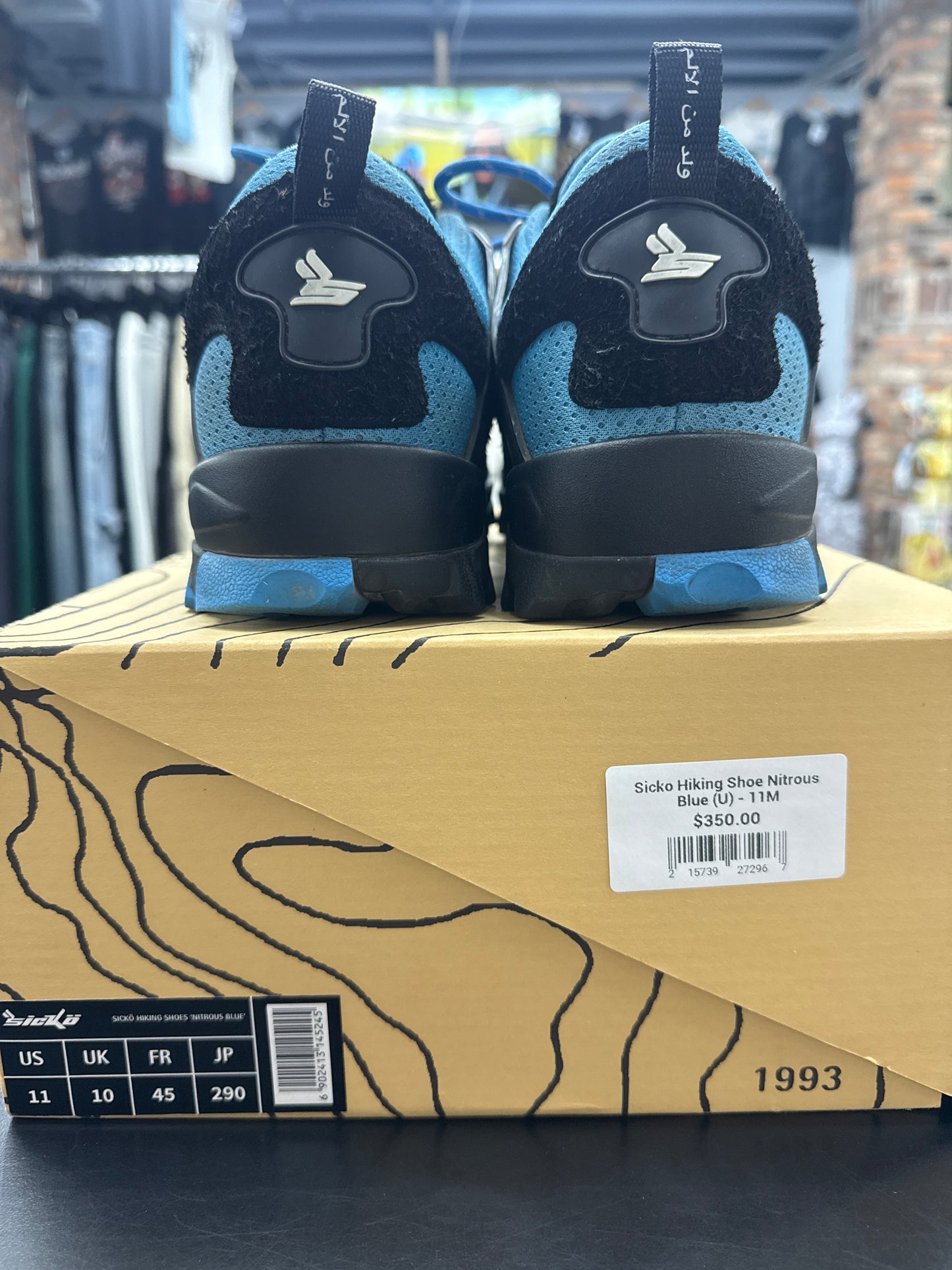 Sicko Hiking Shoe Nitrous Blue (U) - 11M