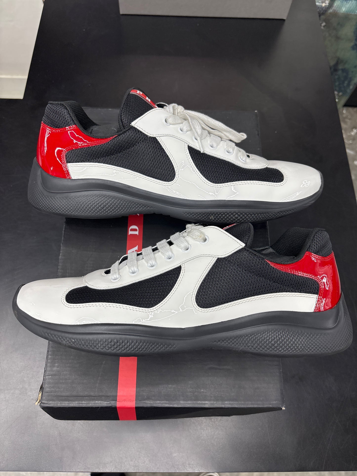 Prada American Cup White/Black (U) - 12M