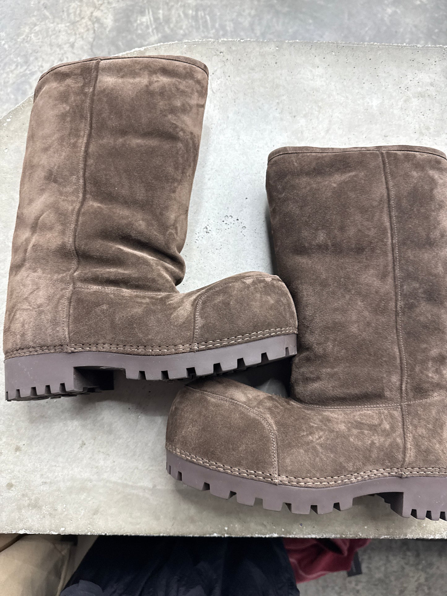 Balenciaga Alaska Boot High Dark Brown (U) - 41(8) (NB)**