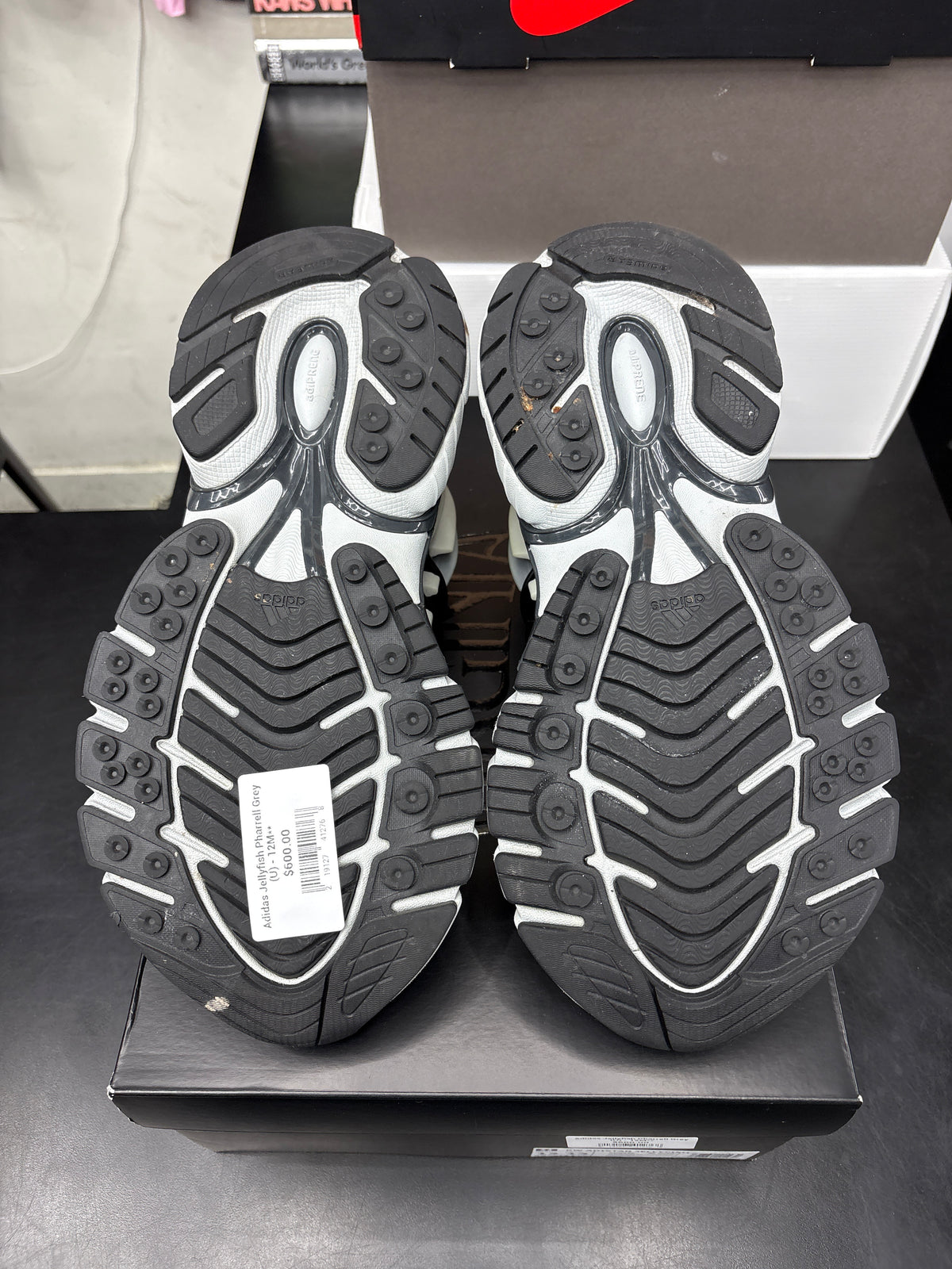 Adidas Jellyfish Pharrell Grey (U) - 12M**