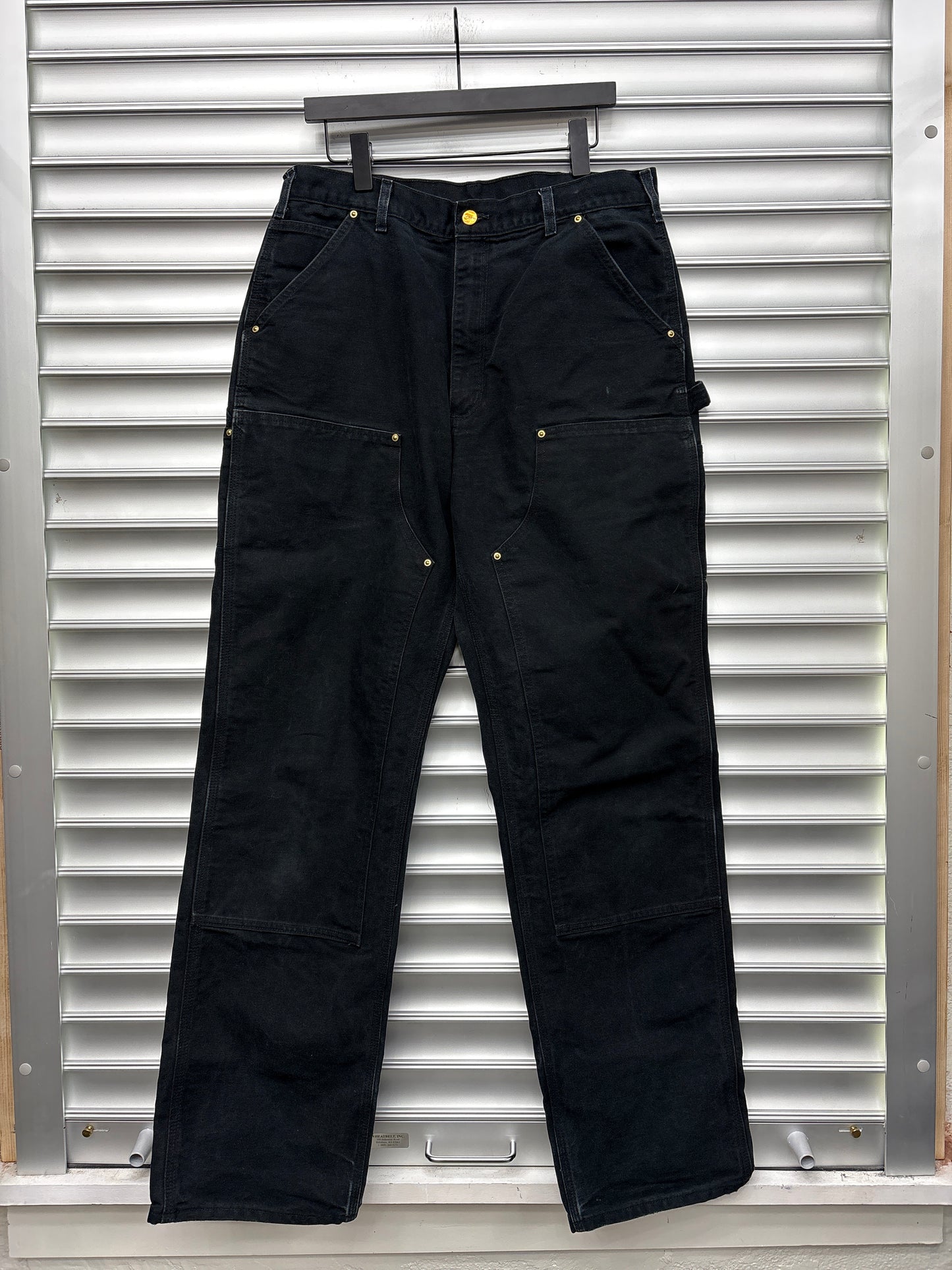 Black Carhartt Double Knees - 36**
