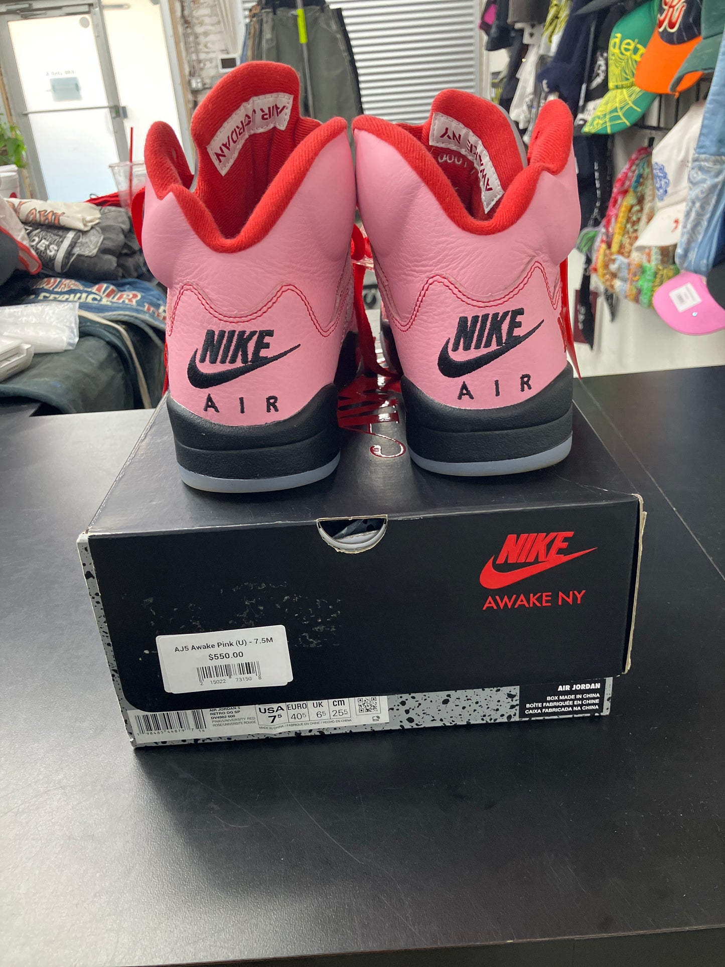 AJ5 Awake Pink (U) - 7.5M