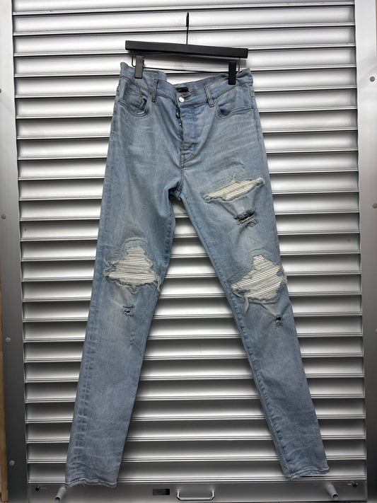 Amiri White Patch MX1 - 36**