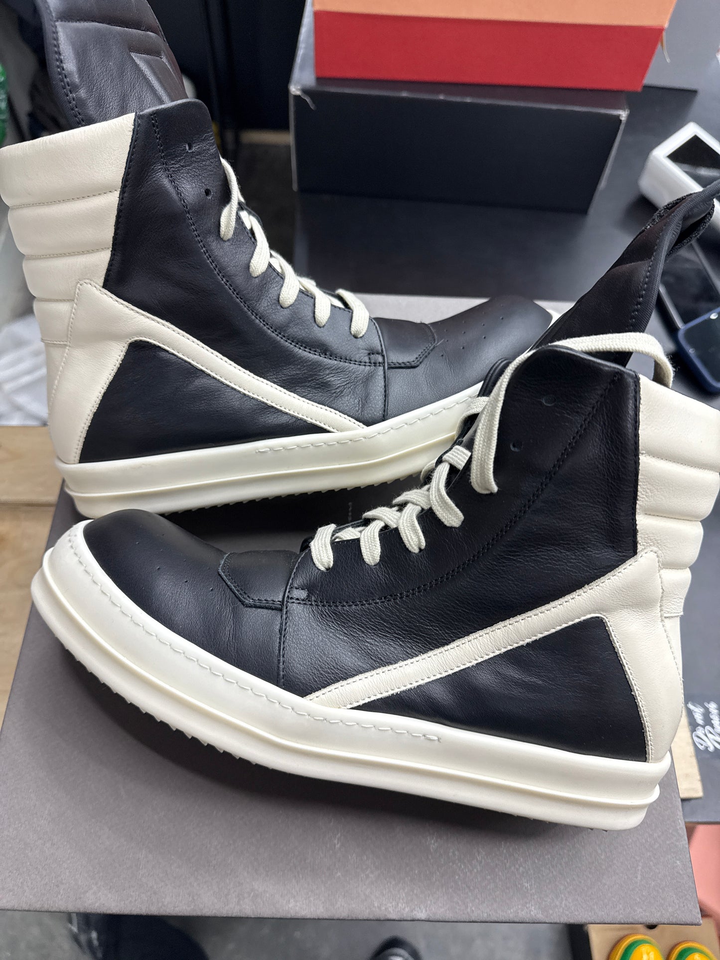 Rick Owen Geobasket Black (U) - 44(11)
