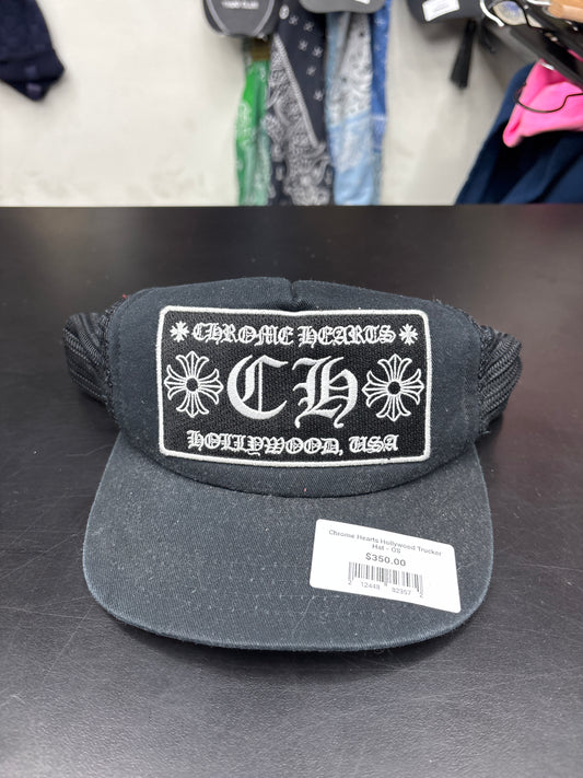 Chrome Hearts Hollywood Trucker Hat - OS