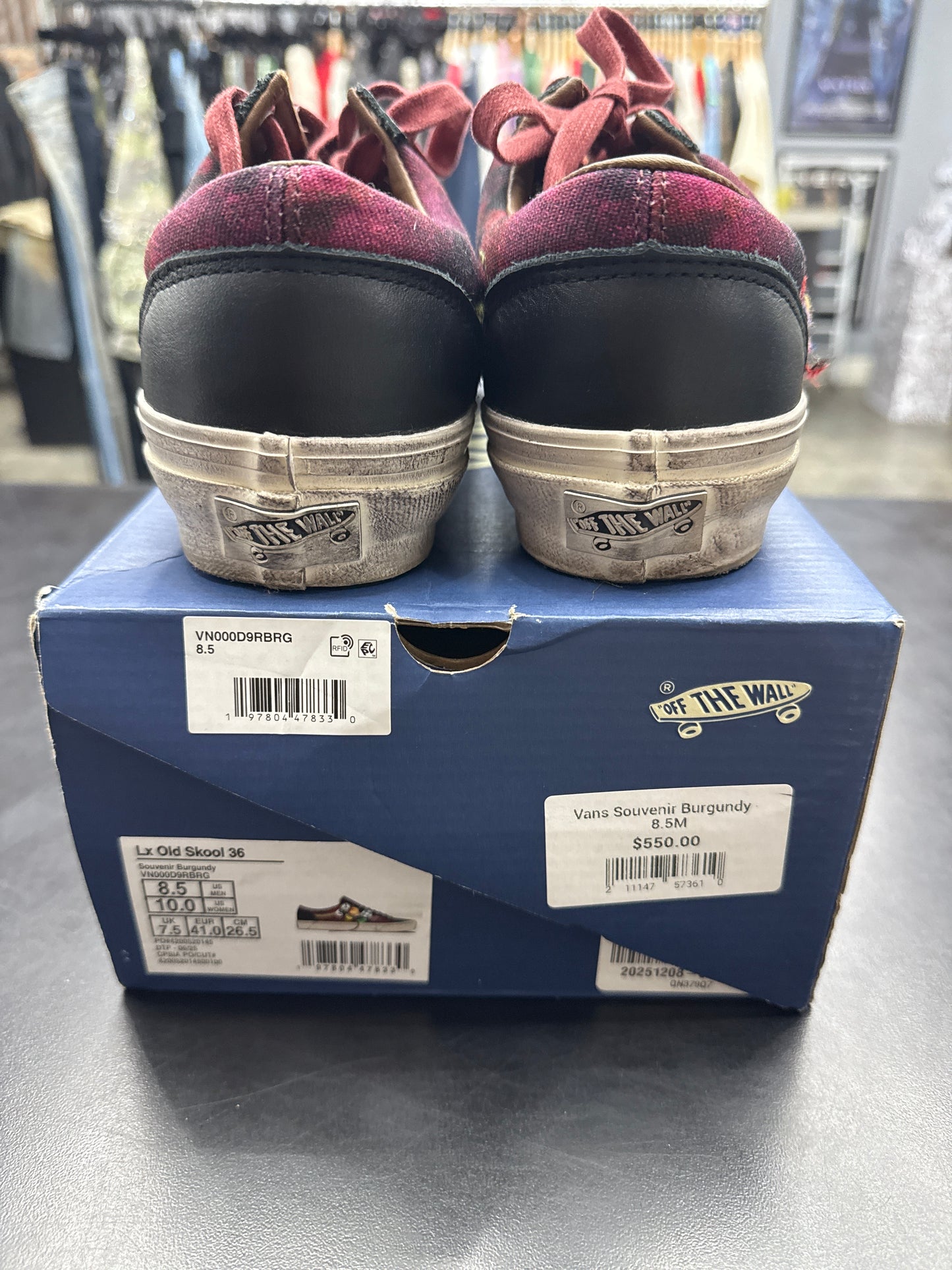 Vans Souvenir Burgundy (U) - 8.5M