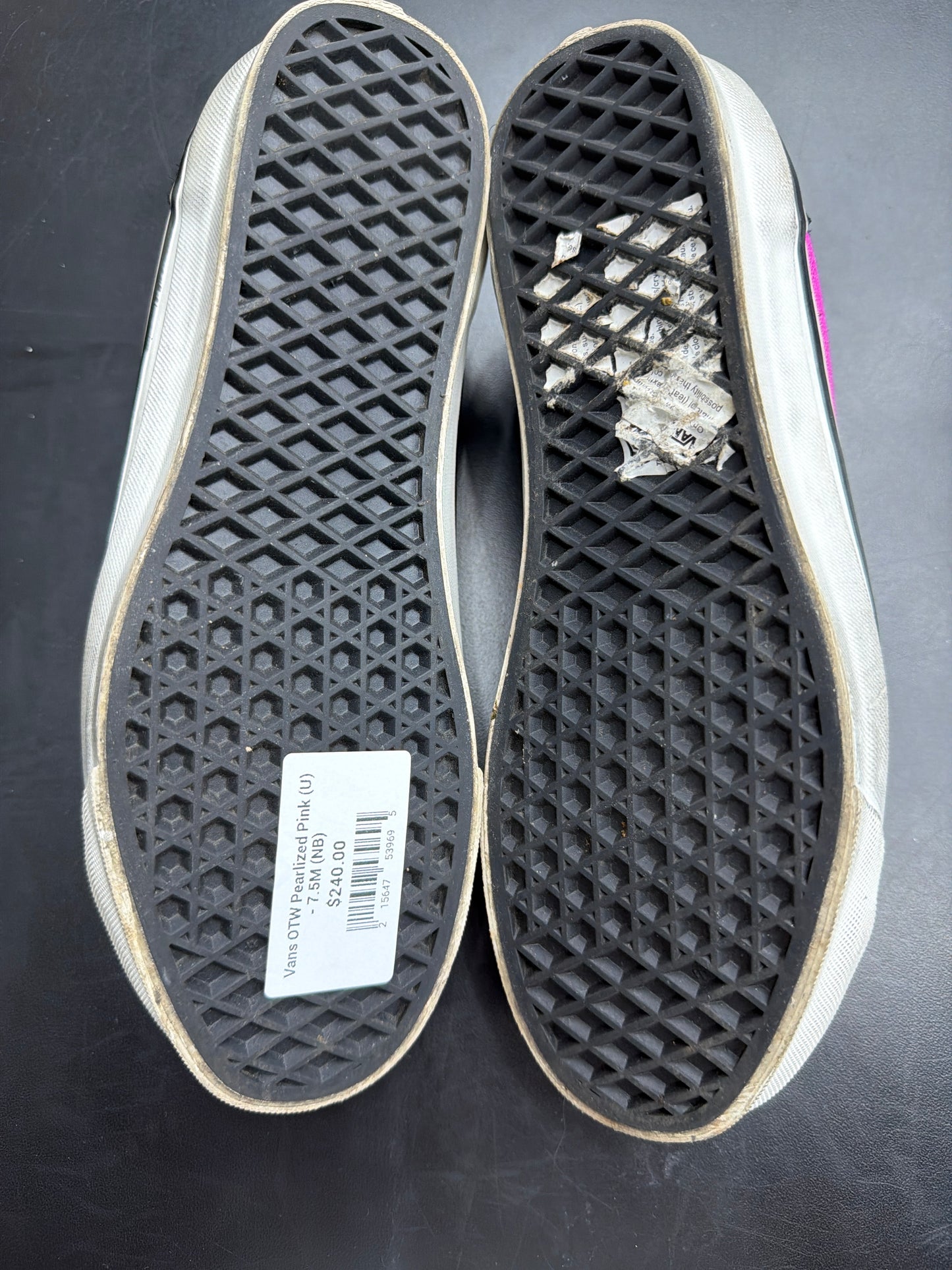 Vans OTW Pearlized Pink (U) - 7.5M (NB)