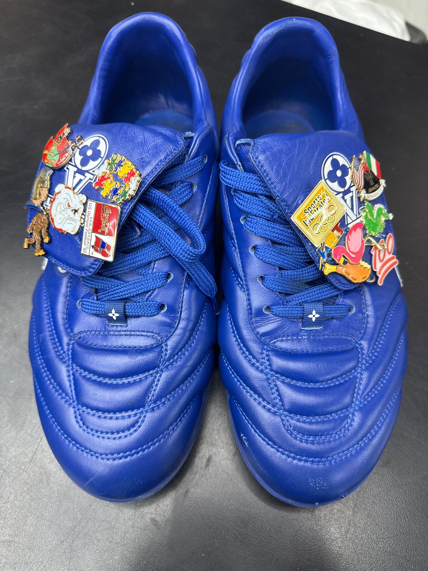 Louis Vuitton Soccer Blue Shoes (U) - 9.5M (NB)