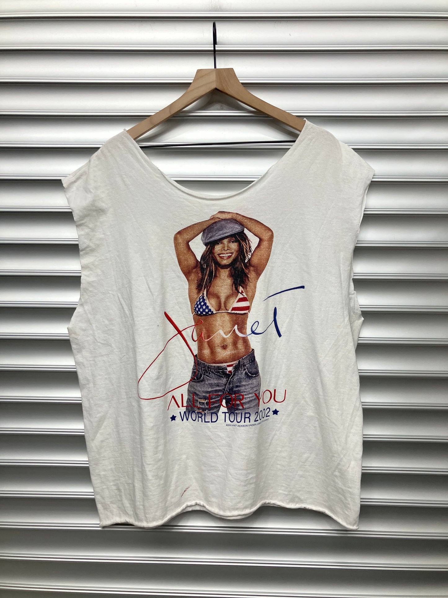 Vintage Janet Jackson Cutoff - XL*