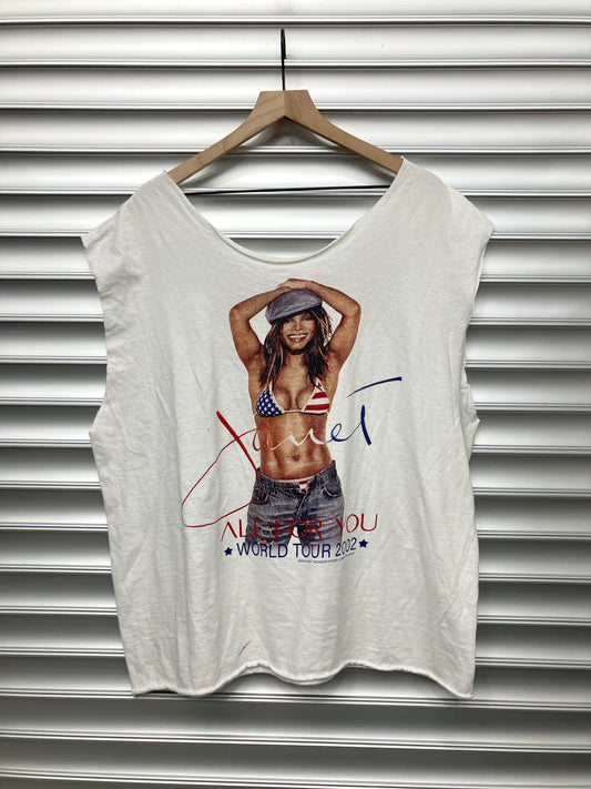 Vintage Janet Jackson Cutoff - XL*