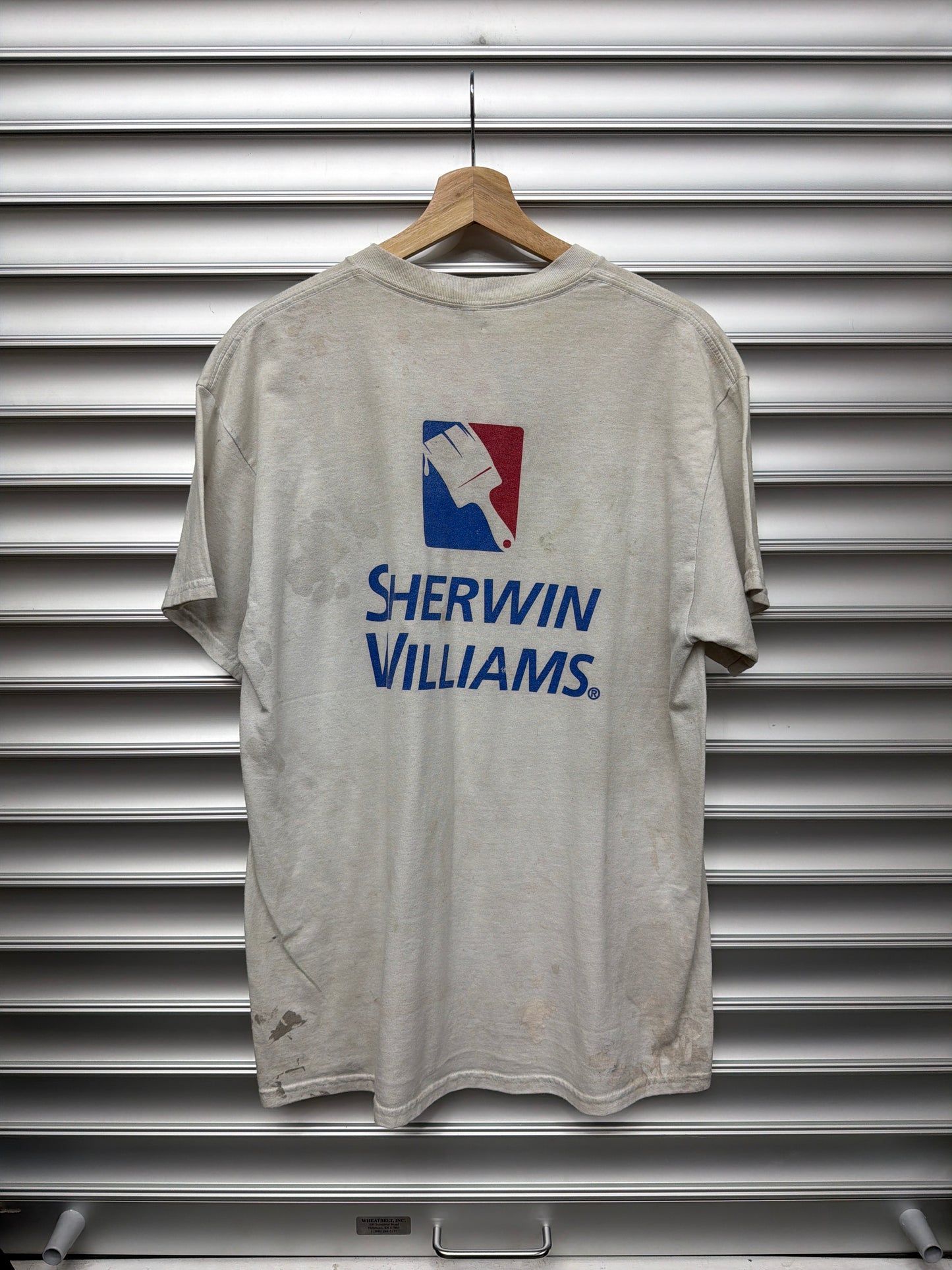 Vintage Sherwin Williams Paint Tee - L