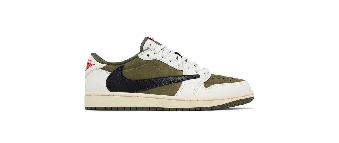 AJ1 Low Travis Scott Medium Olive - 12.5M**