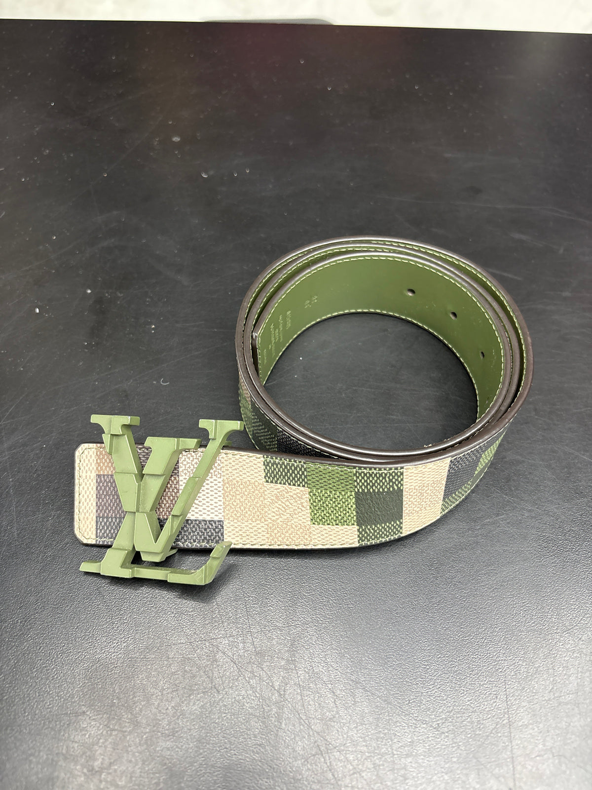 Louis Vuitton Camoflage Belt - 90**