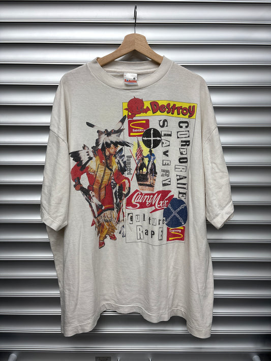 Saint Micheal Destroy Tee - XXL **