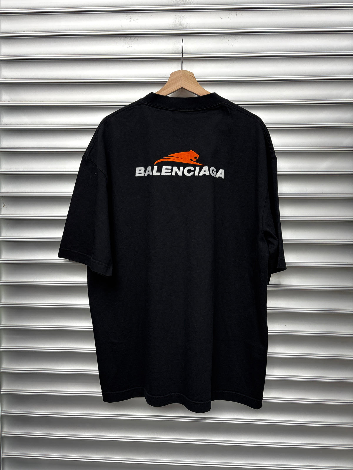 Balenciaga Orange Panther Tee - L **