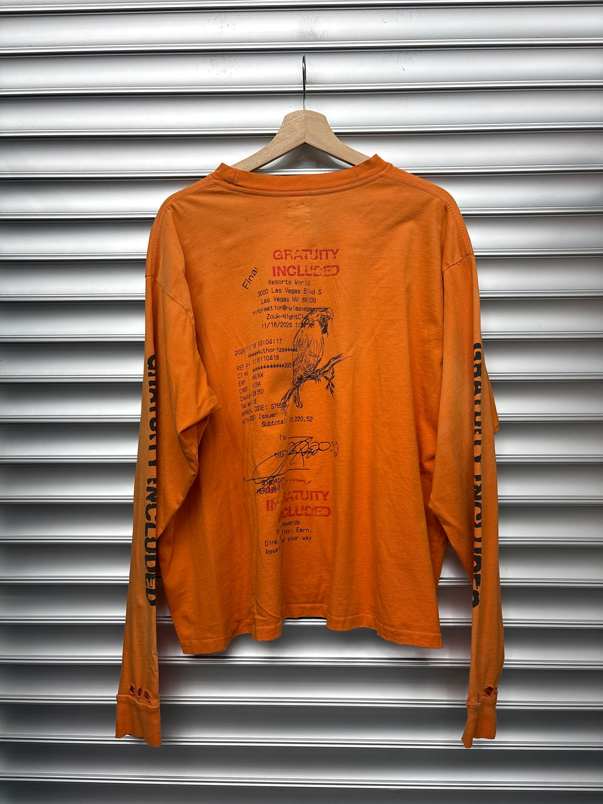 HMDD Experimental Orange LS - M**