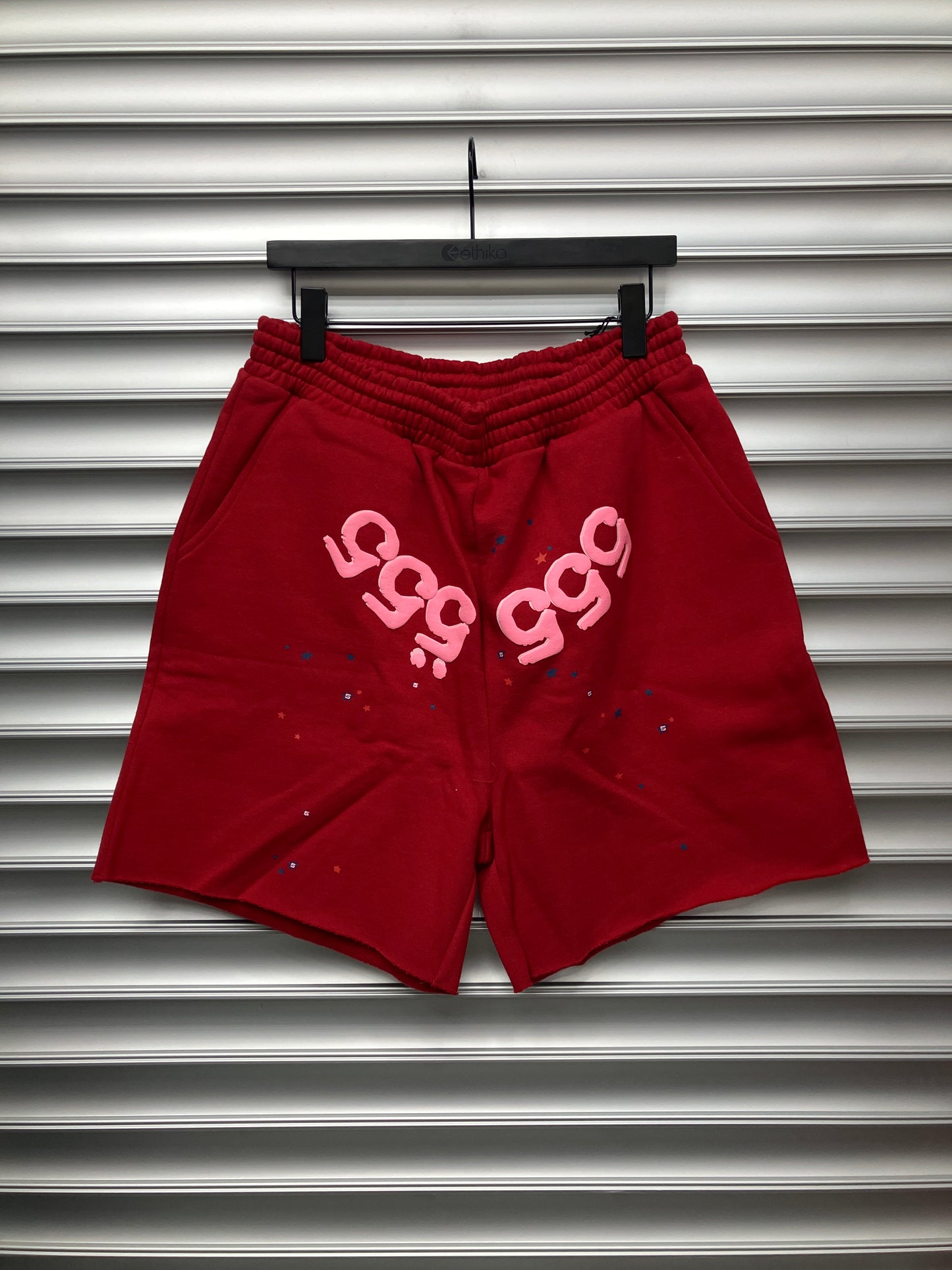 Spider Red 555 Shorts - L