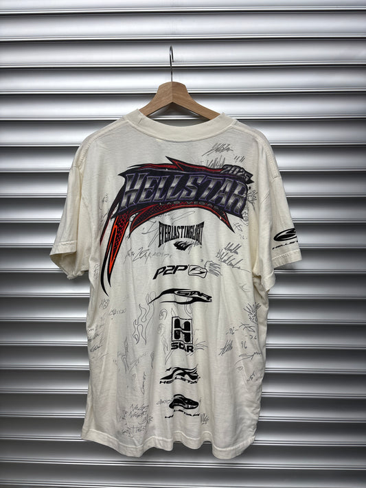 White Hellstar Signature Tee - S