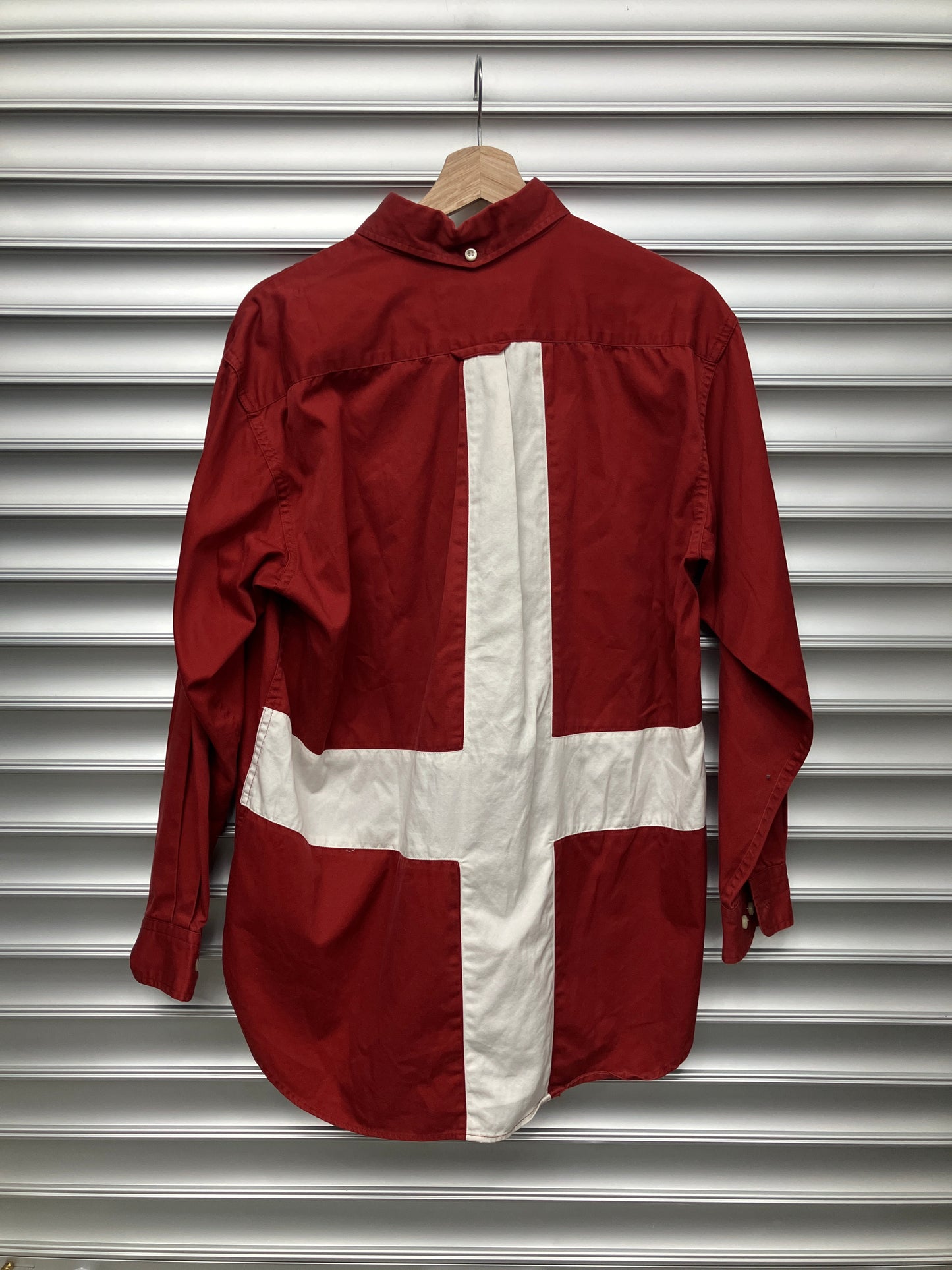 General Research Red Cross Button Up - M (K)