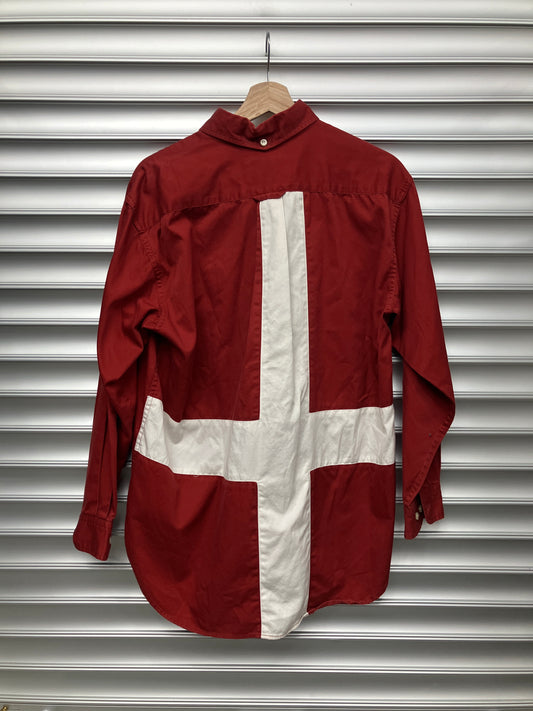 General Research Red Cross Button Up - M (K)