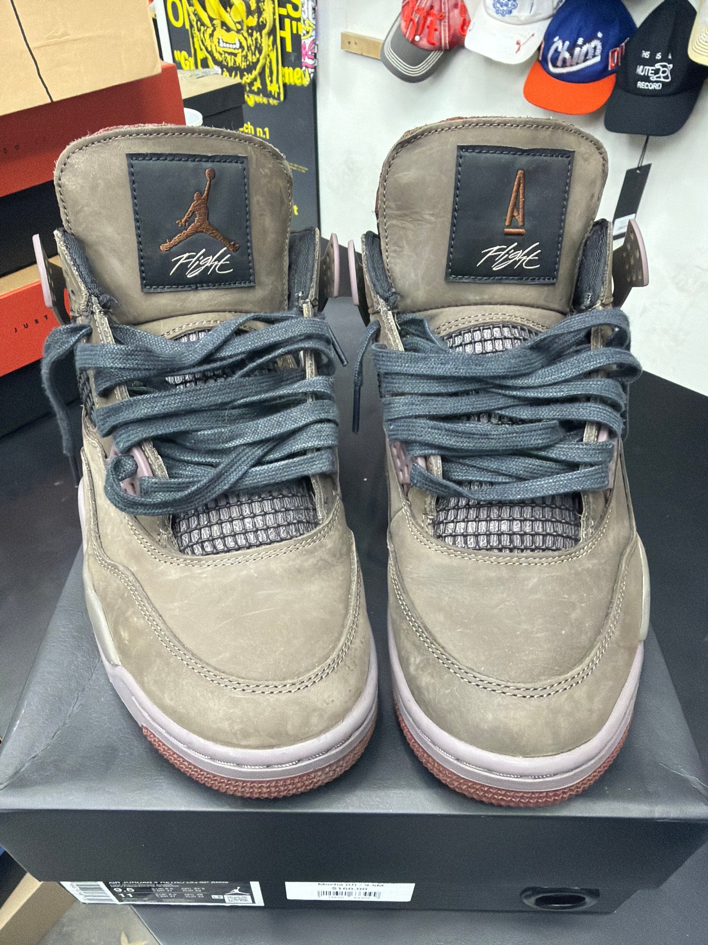 AJ4 A Ma Maniere Dark Mocha (U) - 9.5M
