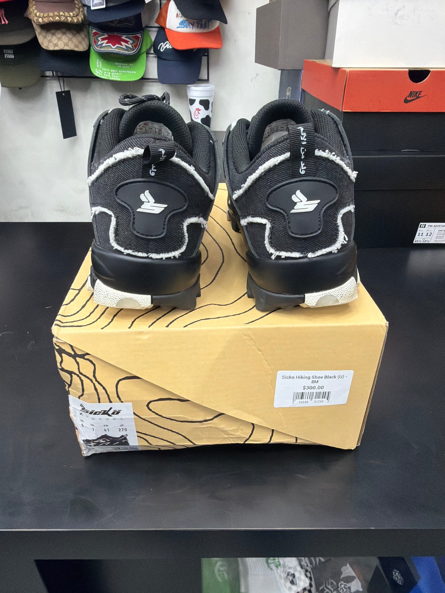 Sicko Hiking Shoe Black (U) - 8M