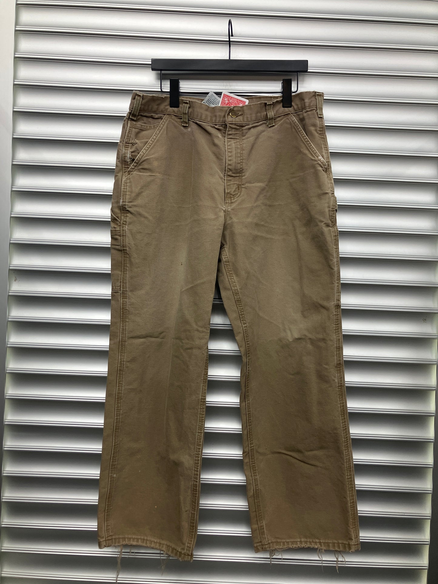 Vintage Green Carhartt Pants - 36