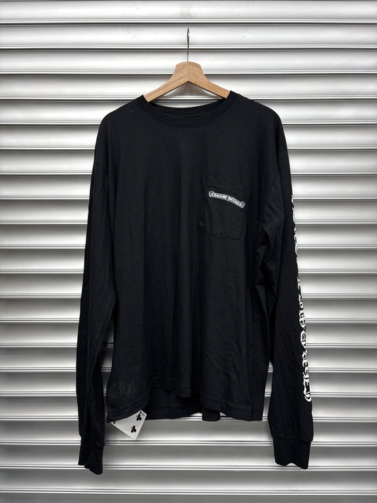 Chrome Heart Black Long Sleeve - XL**