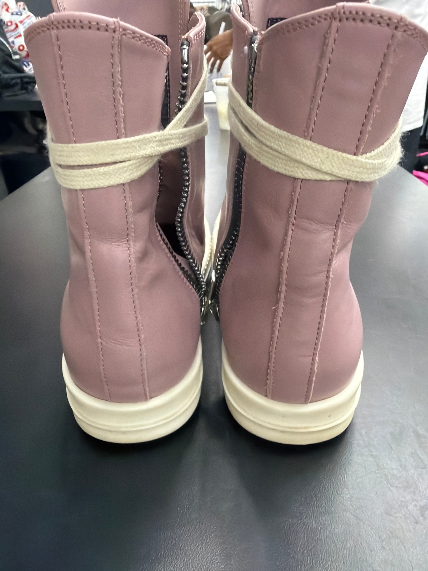 Rick Owen Ramone High Dusty Pink (U) - 38 (NB)
