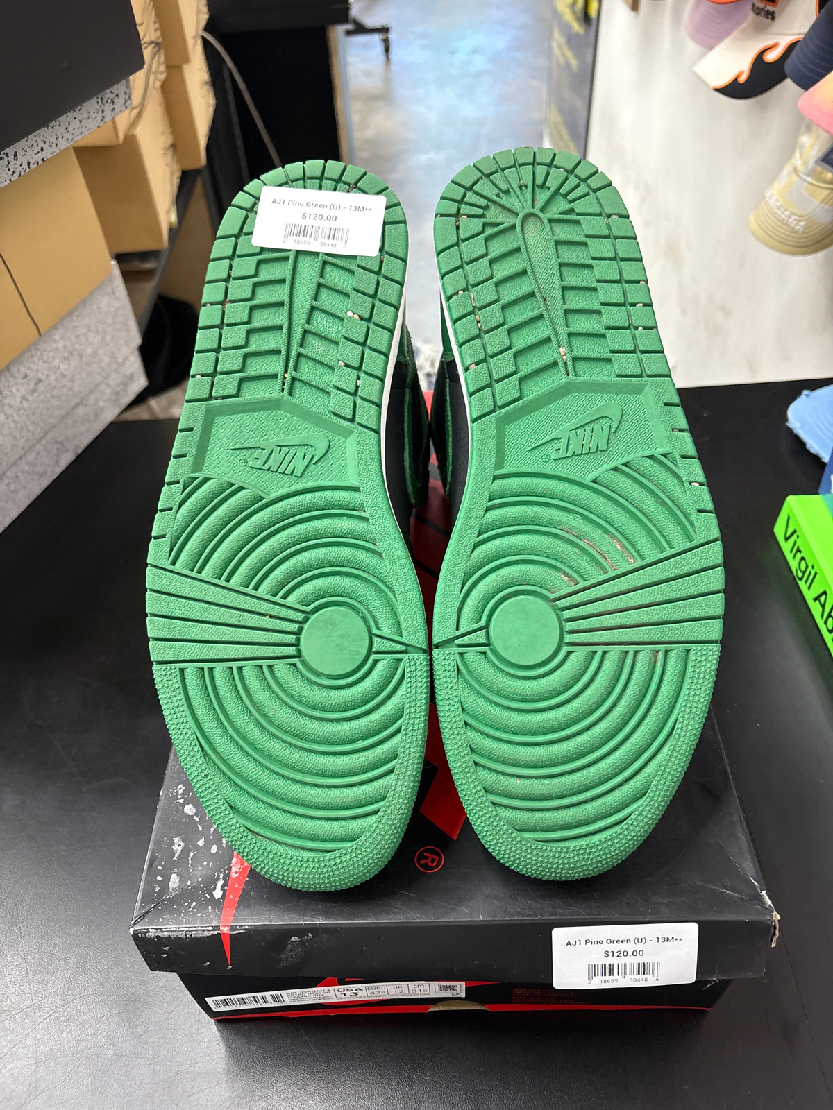 AJ1 Pine Green (U) - 13M**