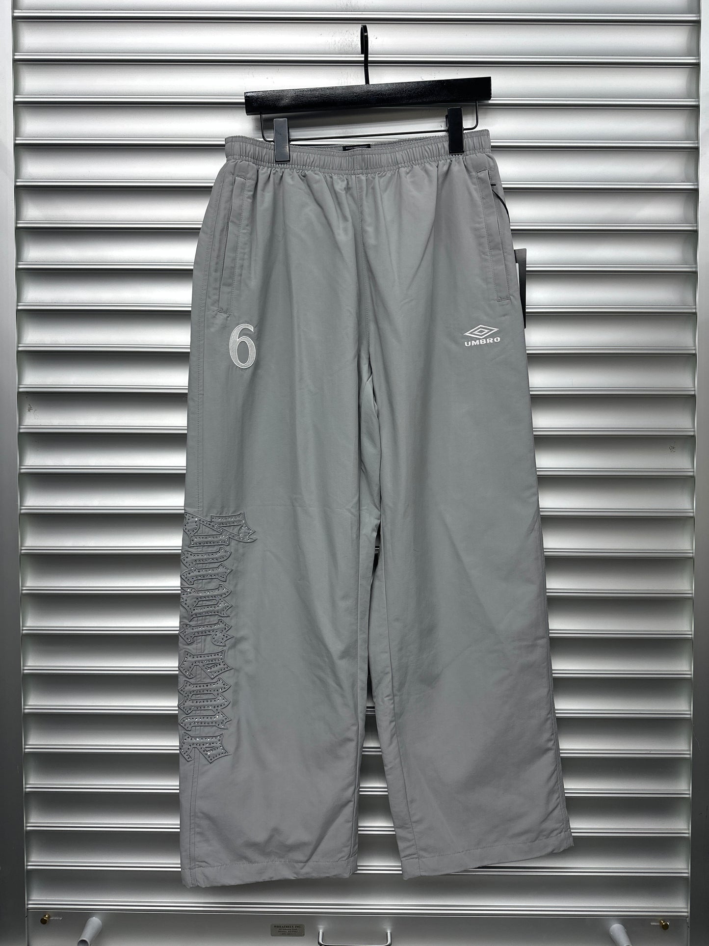 Supreme Grey Umbro Track Pants - M