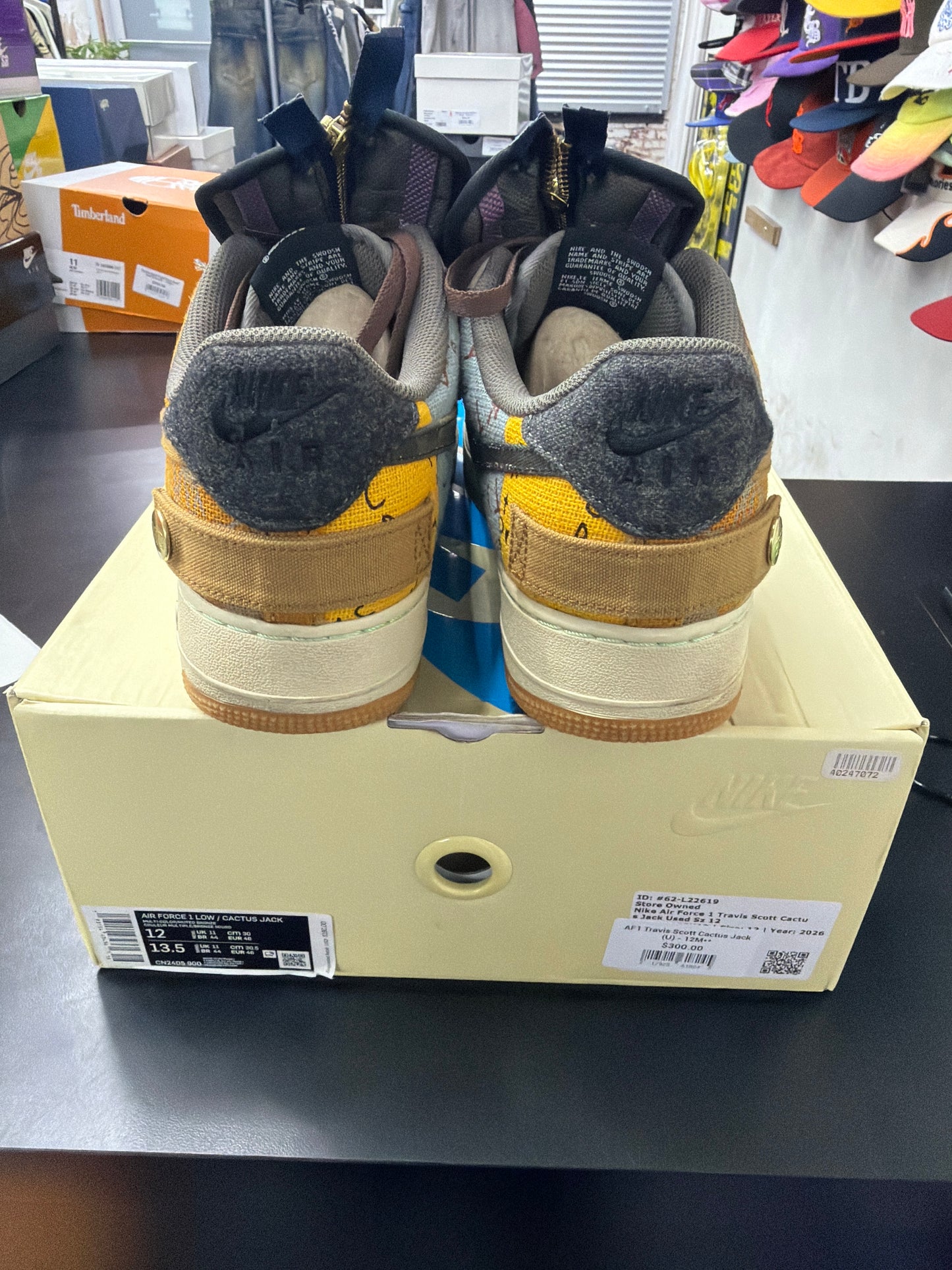 AF1 Travis Scott Cactus Jack (U) - 12M**