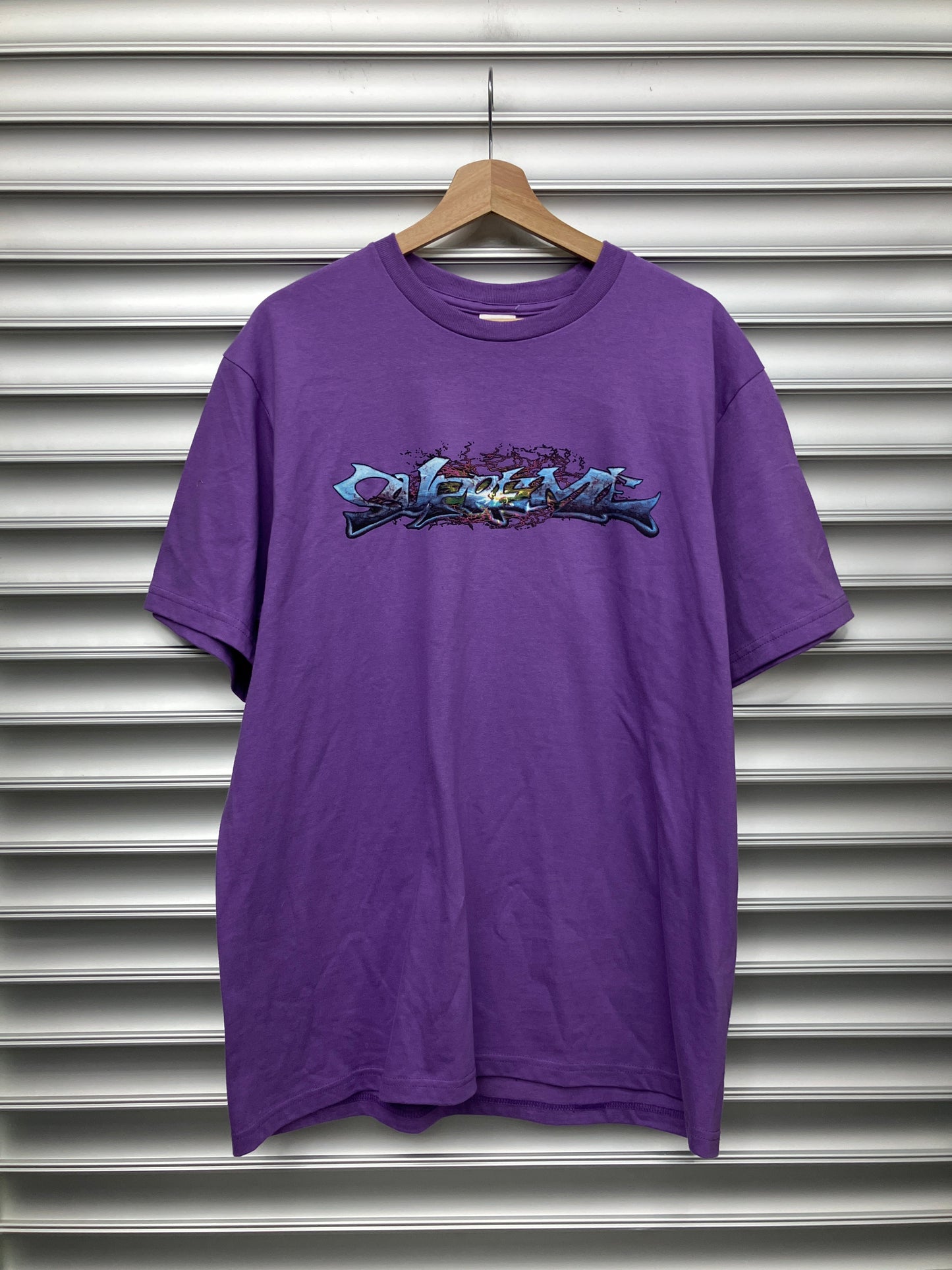 Supreme Purple Tee - L