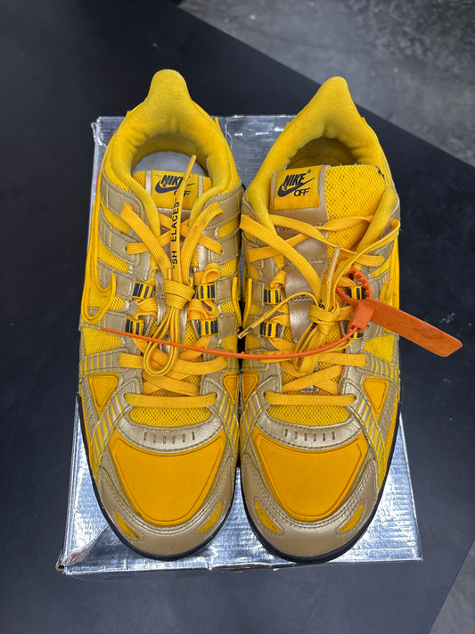 Nike Off White Rubber Dunk Gold - 12M (U)