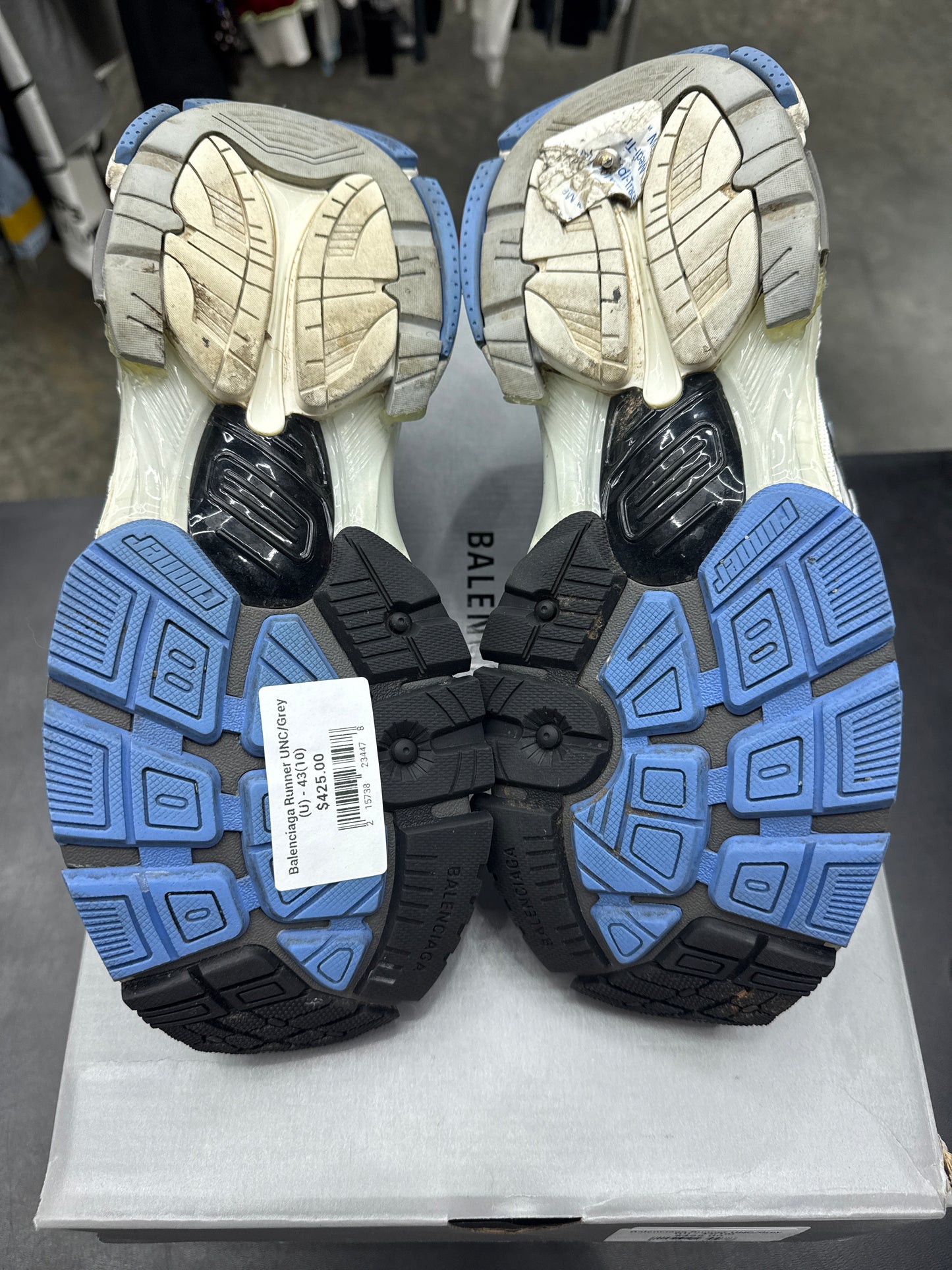 Balenciaga Runner UNC/Grey (U) - 43(10)