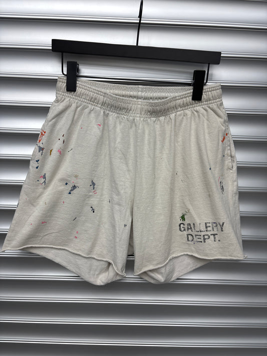 Gallry Paint Splatter Shorts - M