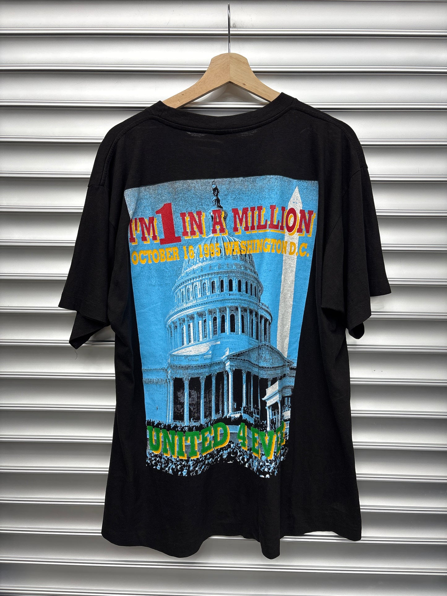 Vintage Million Man March Tee - XL**