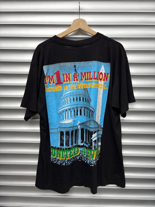 Vintage Million Man March Tee - XL**