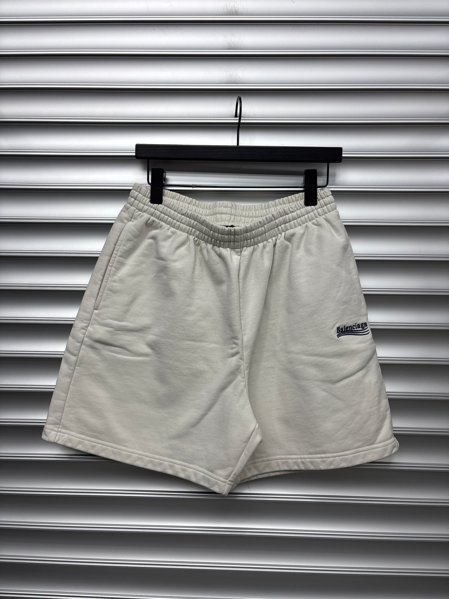 Balenciaga Cream Shorts - Small